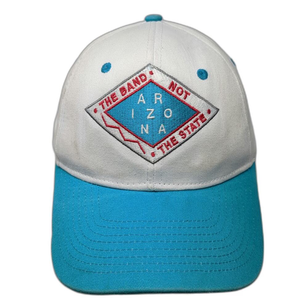 Cobra Snapback Hat One Size White Blue The Band Not The State Arizona Band Logo